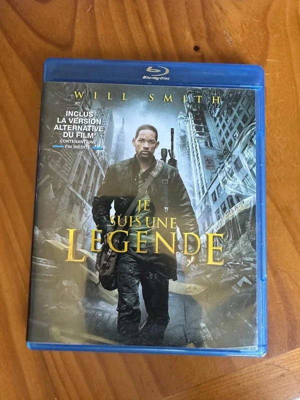 blu-ray je suis une légende avec will smith